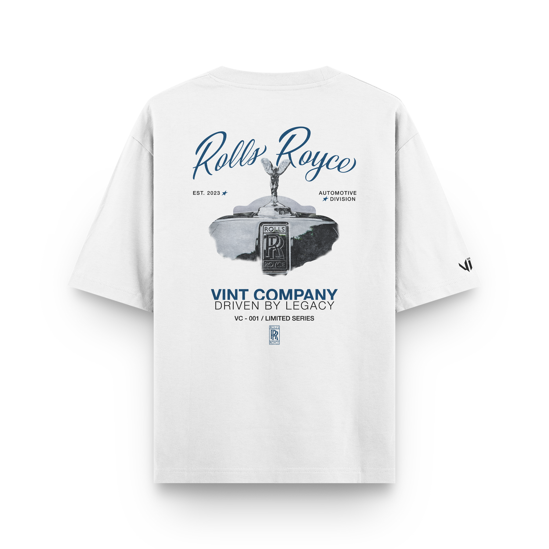 Camiseta Oversized Rolls Royce