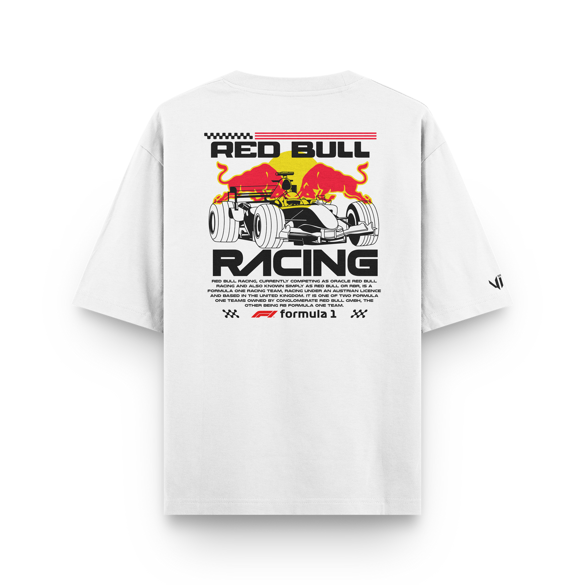 Camiseta Oversized Red Bull Racing