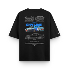 Camiseta Oversized Skyline