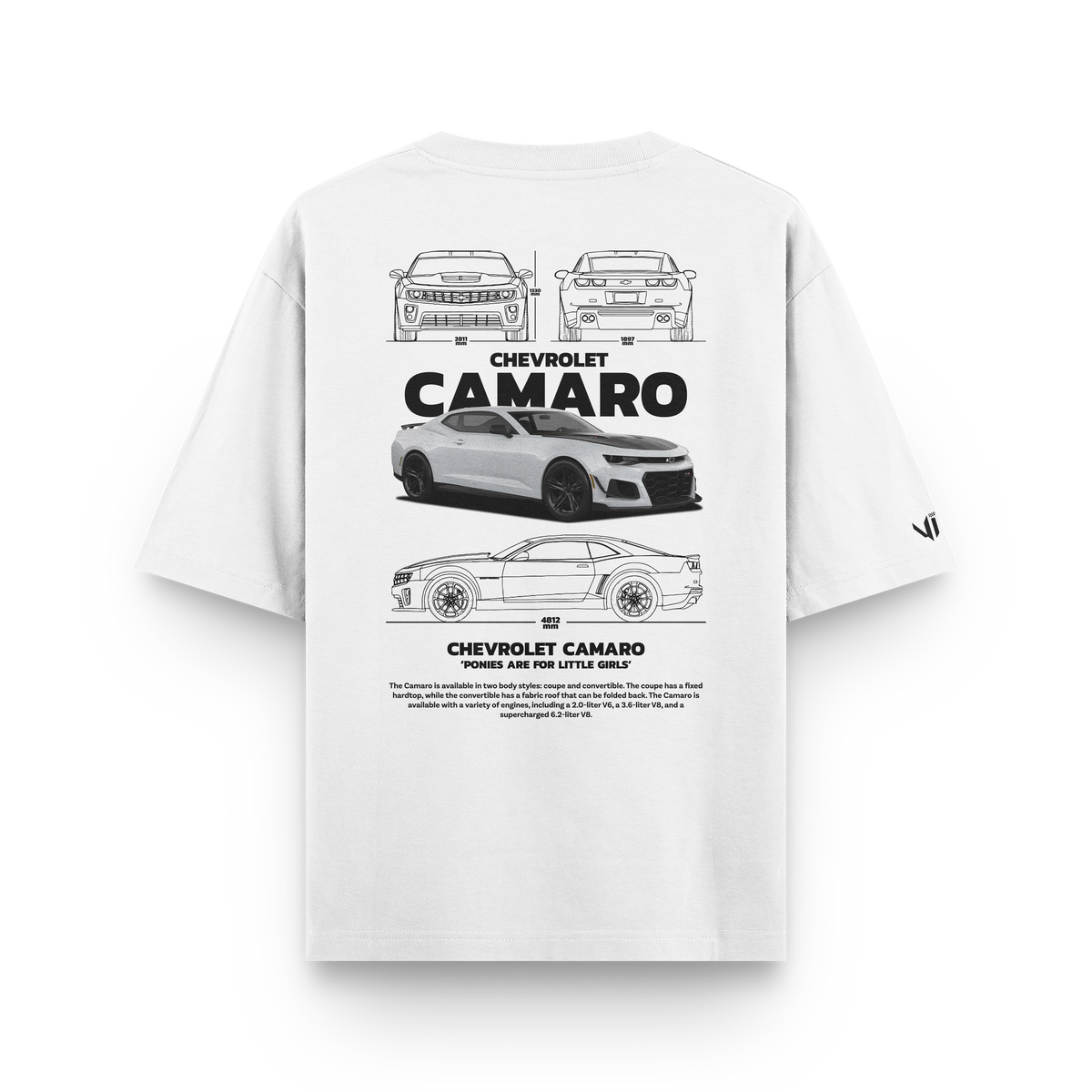 Camiseta Oversized Camaro