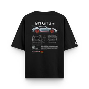 Camiseta Oversized Porsche Club