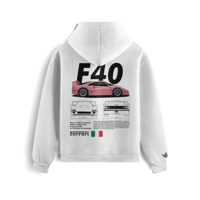 Moletom Ferrari F40 Pink