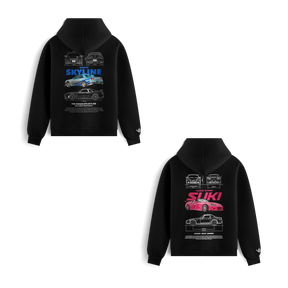 Moletons Skyline e Suki S2000