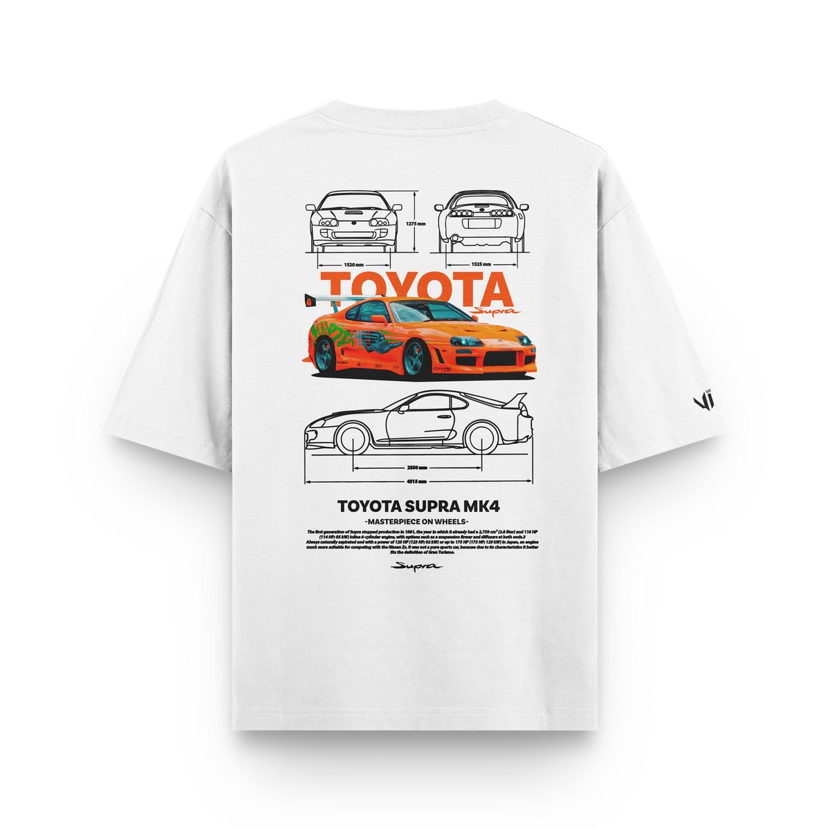 Camiseta Oversized Supra
