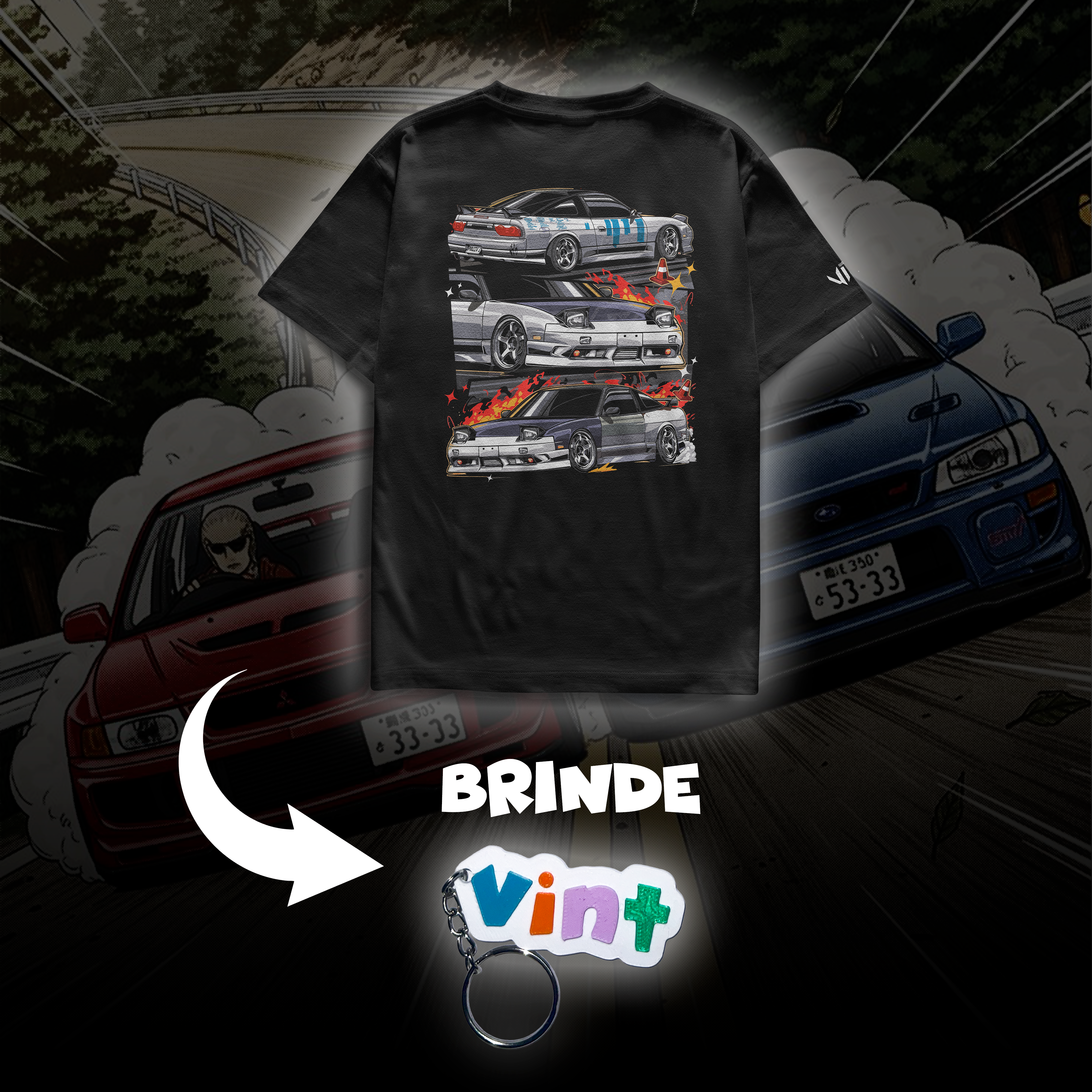 Camiseta Nissan 240sx
