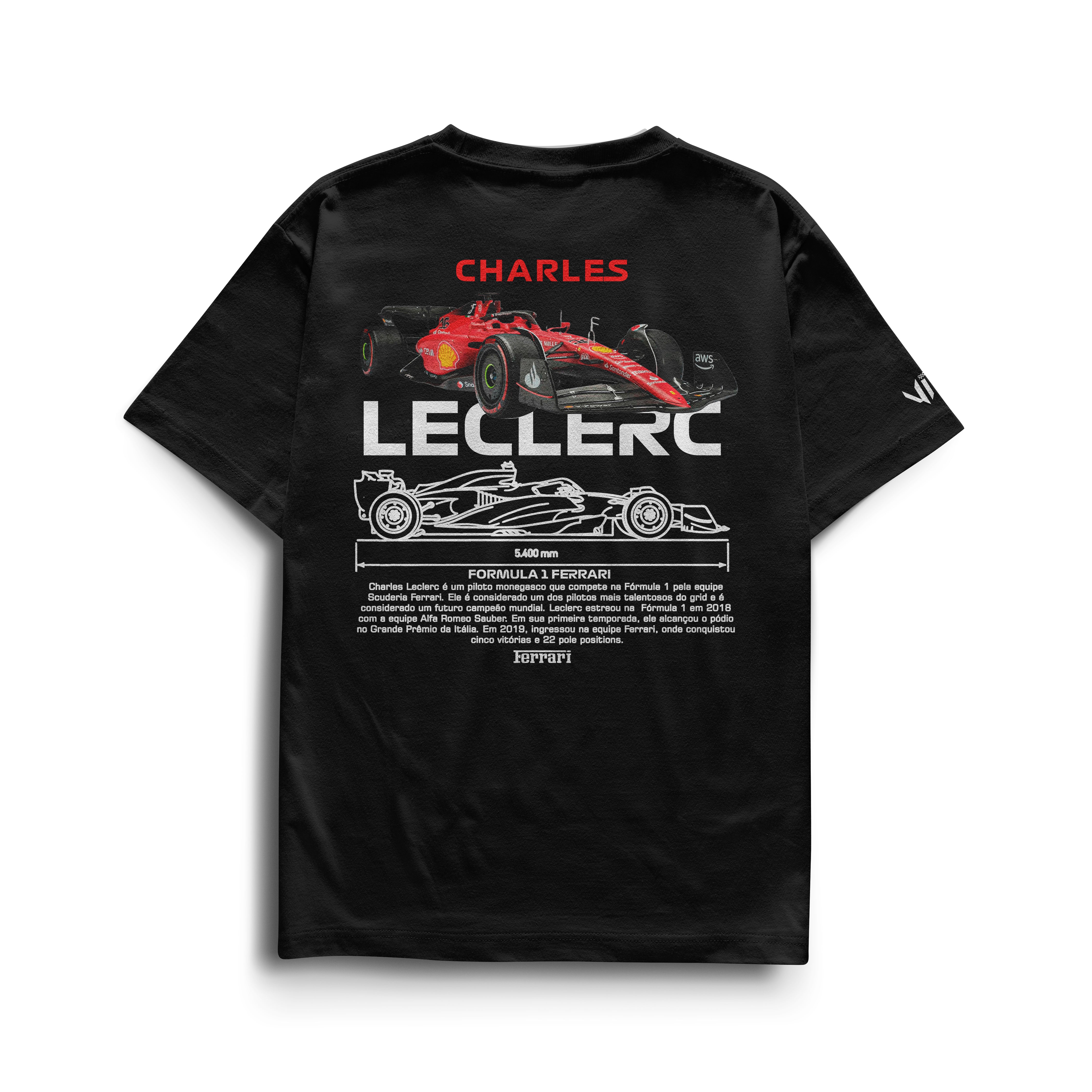 Camiseta Charles Leclerc F1
