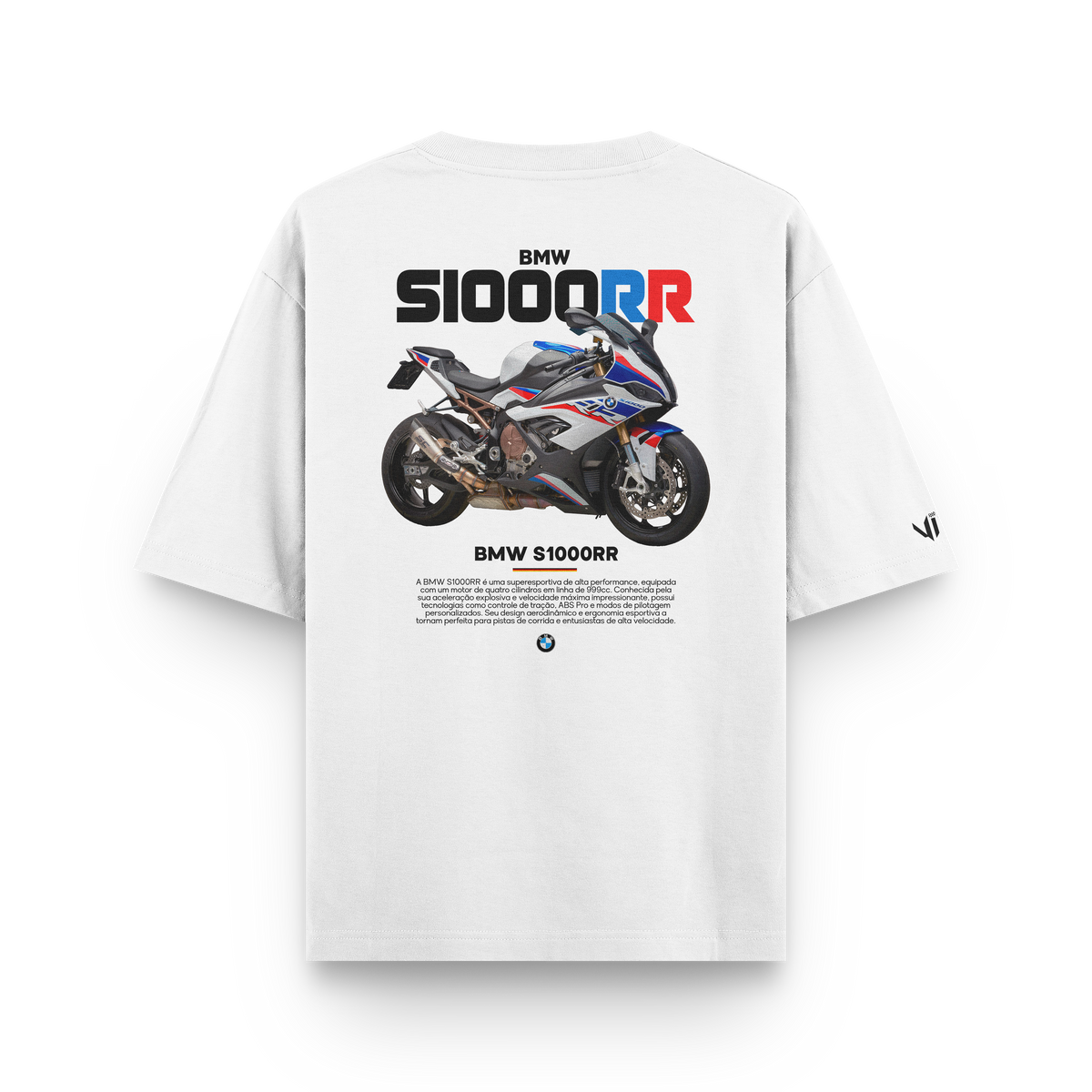 Camiseta Oversized BMW S1000