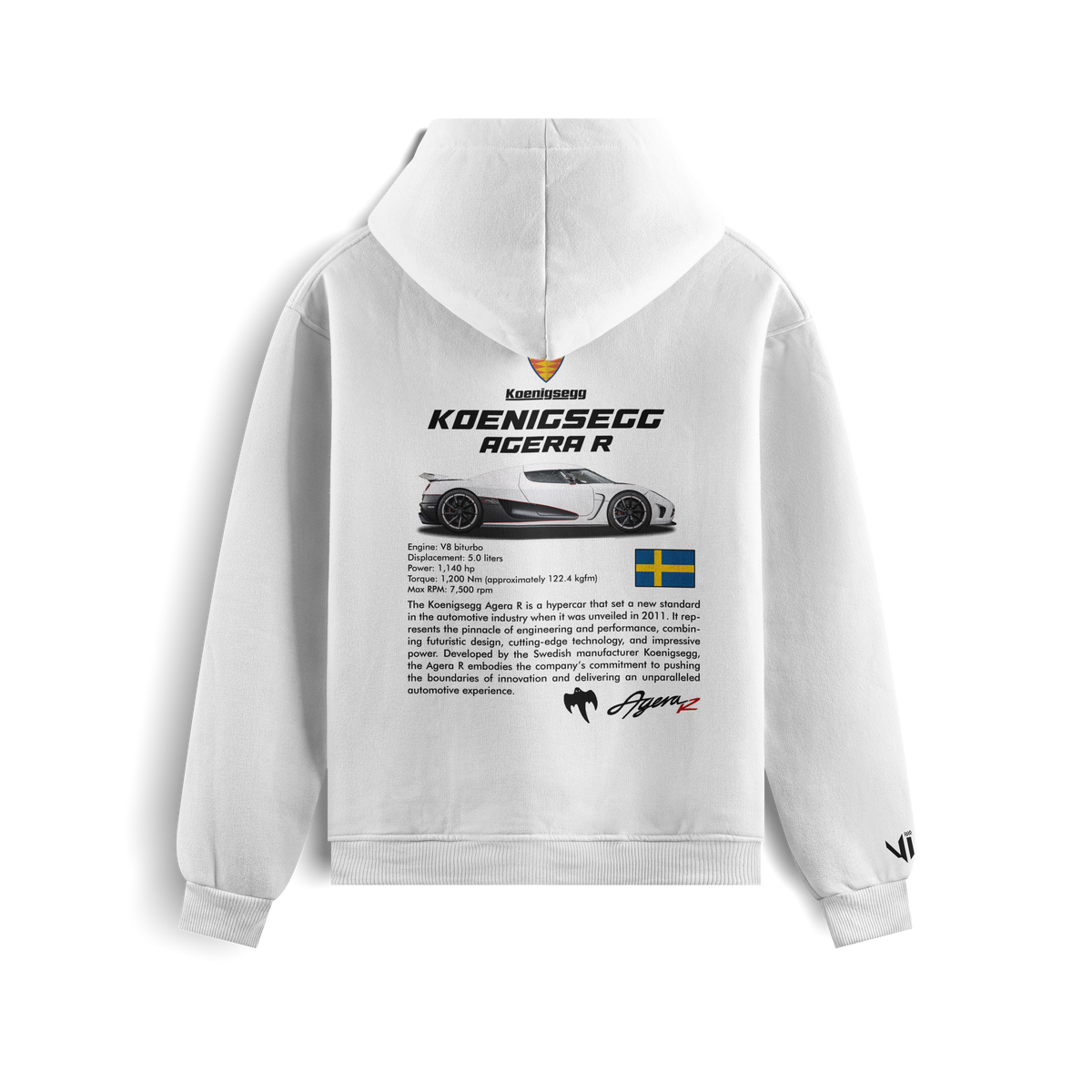 Moletom Koenigsegg Agera R