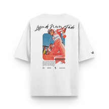 Camiseta Oversized Legends Never Fade
