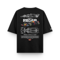 Camiseta Oversized Red Bull RB16B