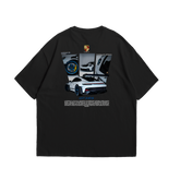 Camiseta Oversized Porsche Blue GT3rs