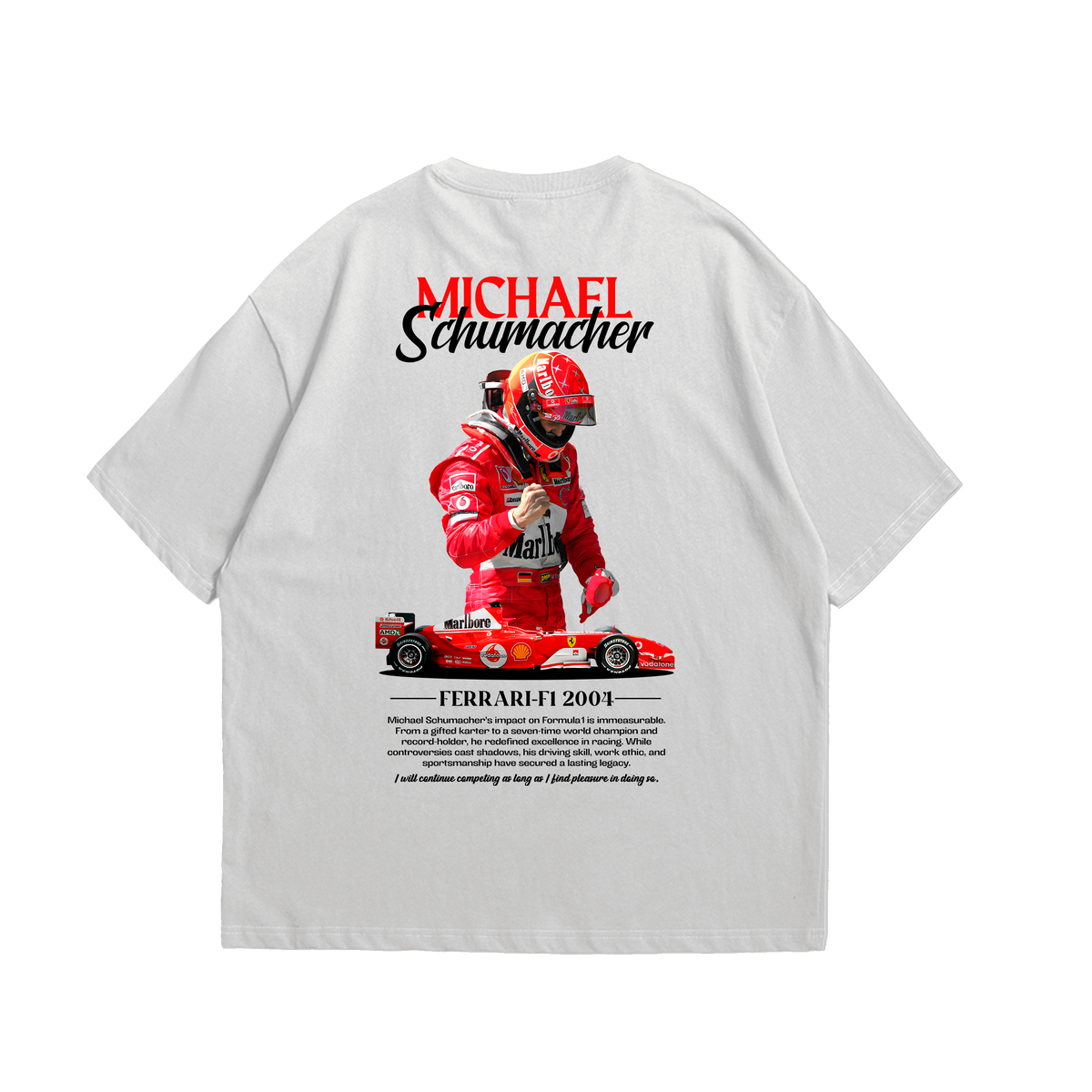Camiseta Oversized Schumacher