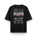 Camiseta Oversized Porsche GT3rs Pink
