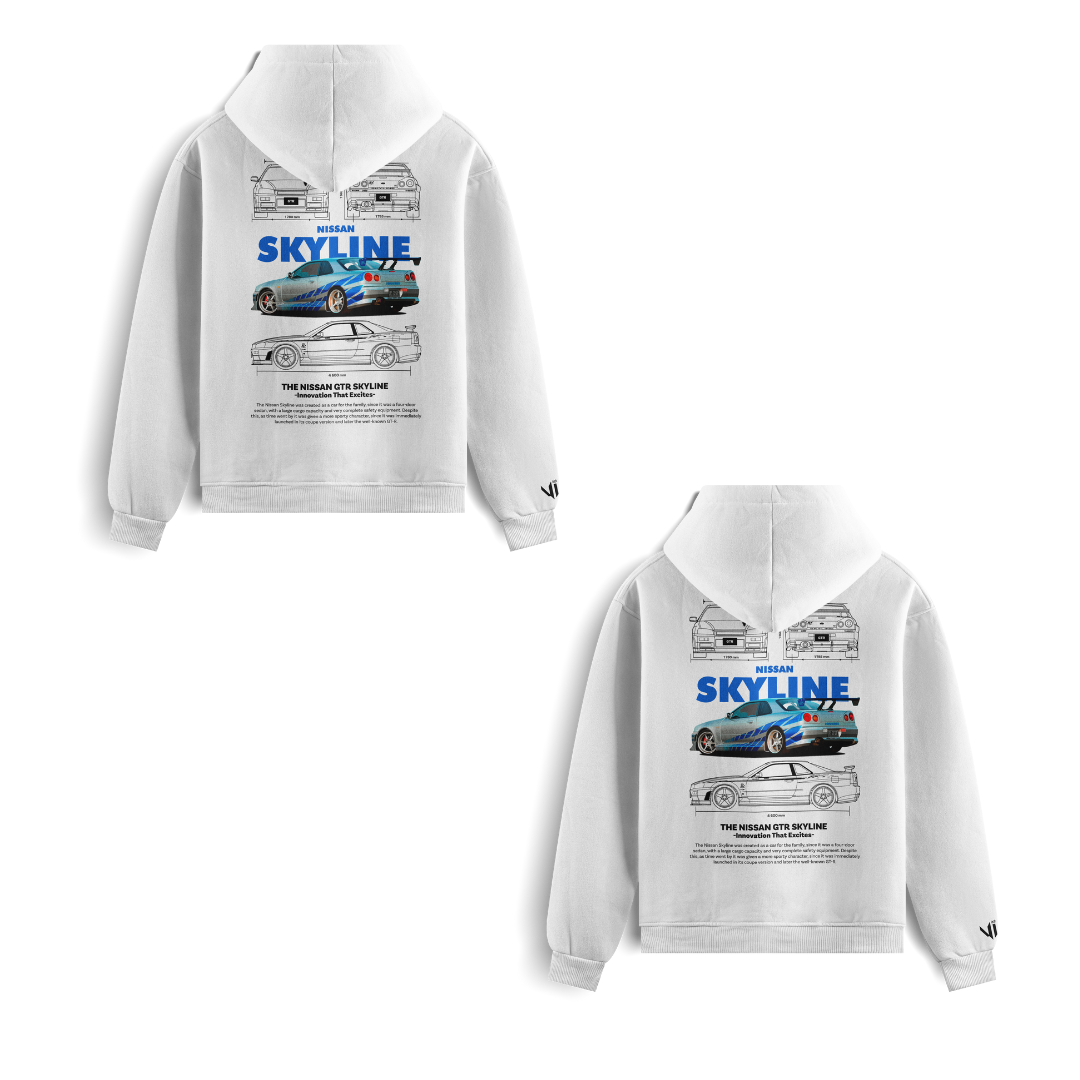 Moletons Skyline Dupla