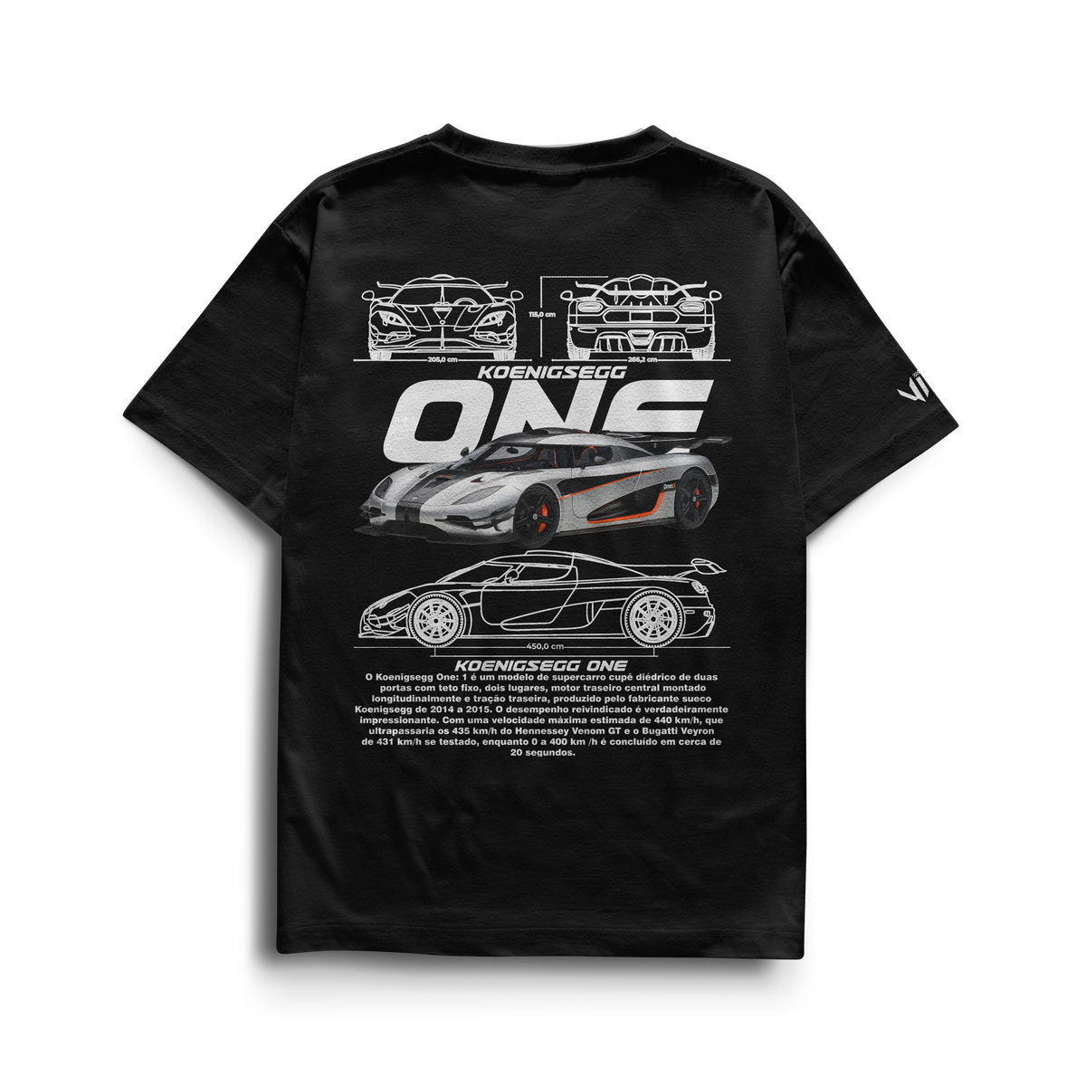 Camiseta Koenigsegg One