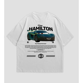 Camiseta Oversized Hamilton Cars