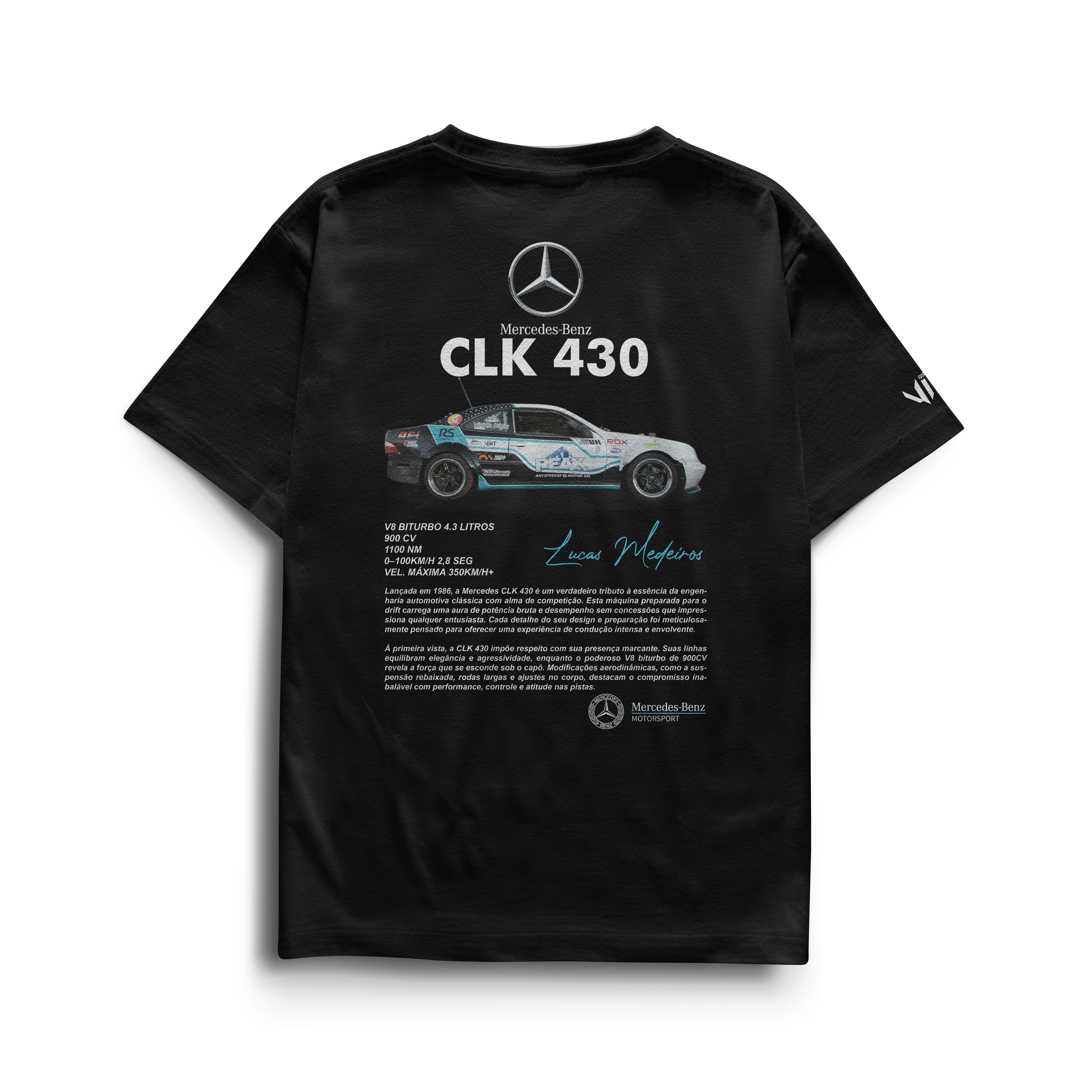 Camiseta Lucas Medeiros Club
