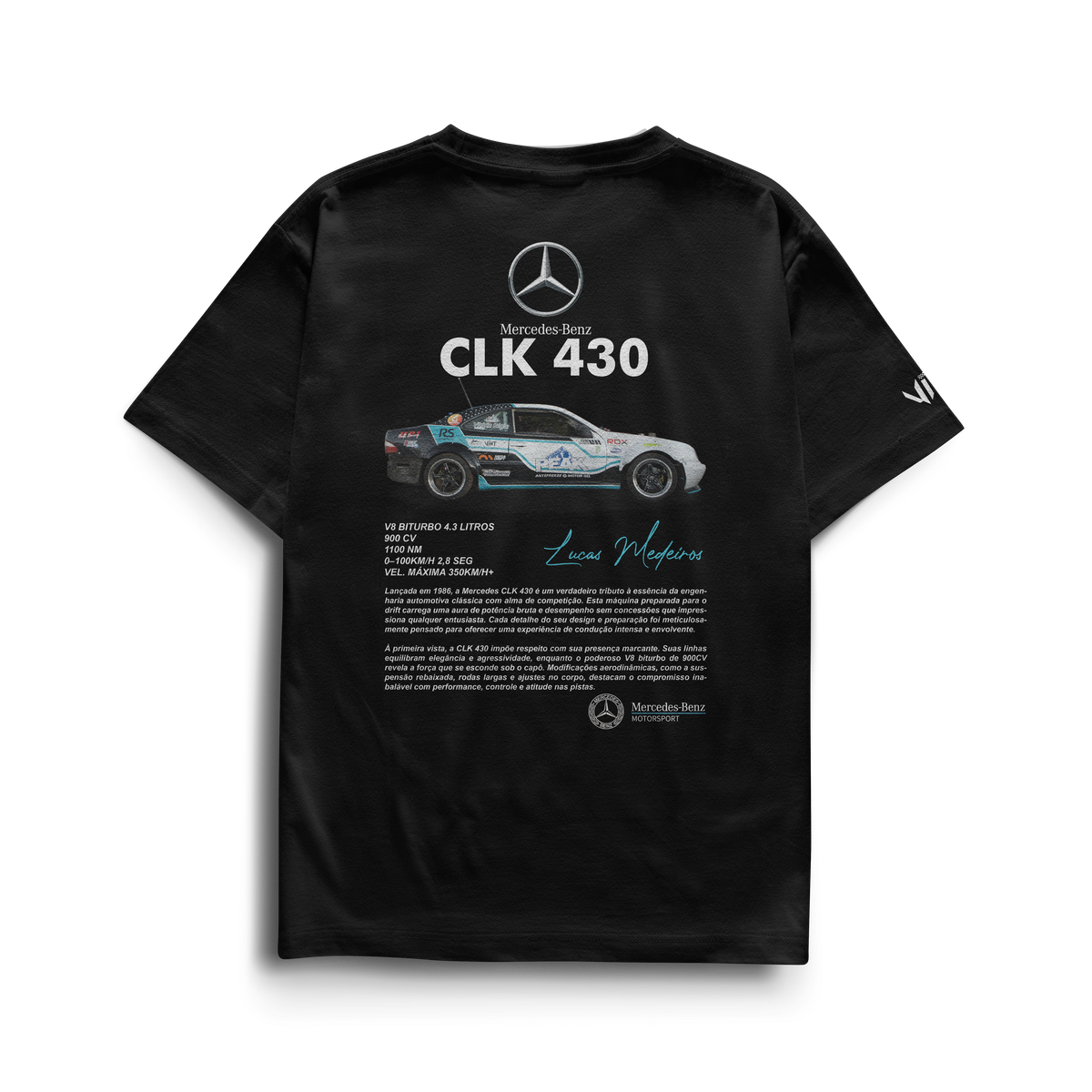 Camiseta Lucas Medeiros Club