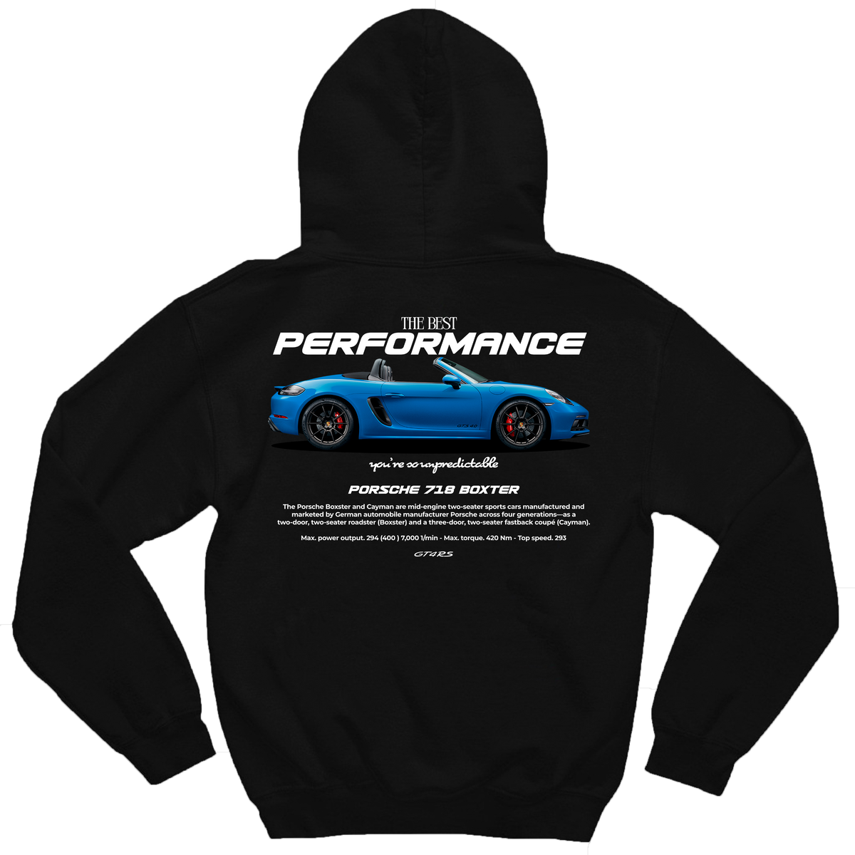 Moletom Porsche 718 Boxter