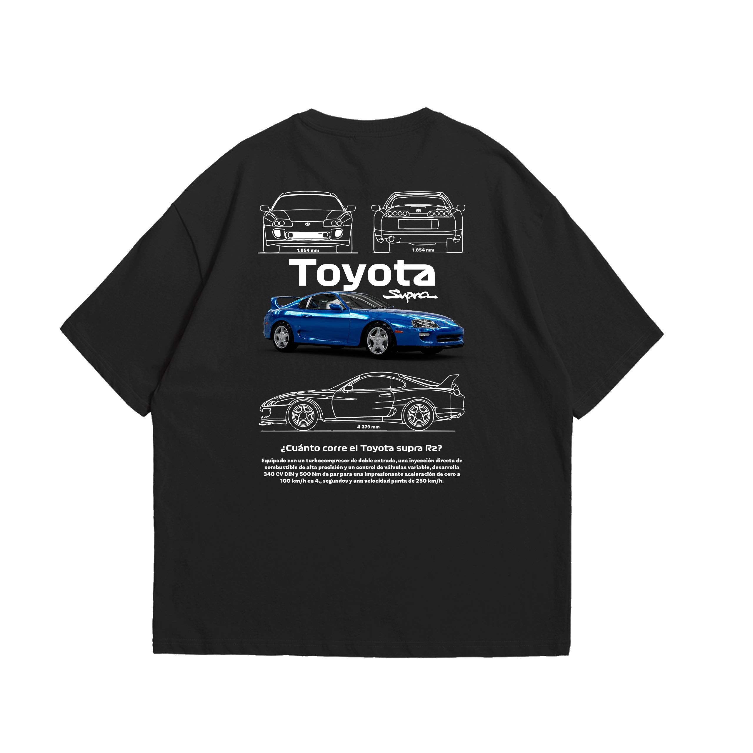 Camiseta Oversized Toyota Supra
