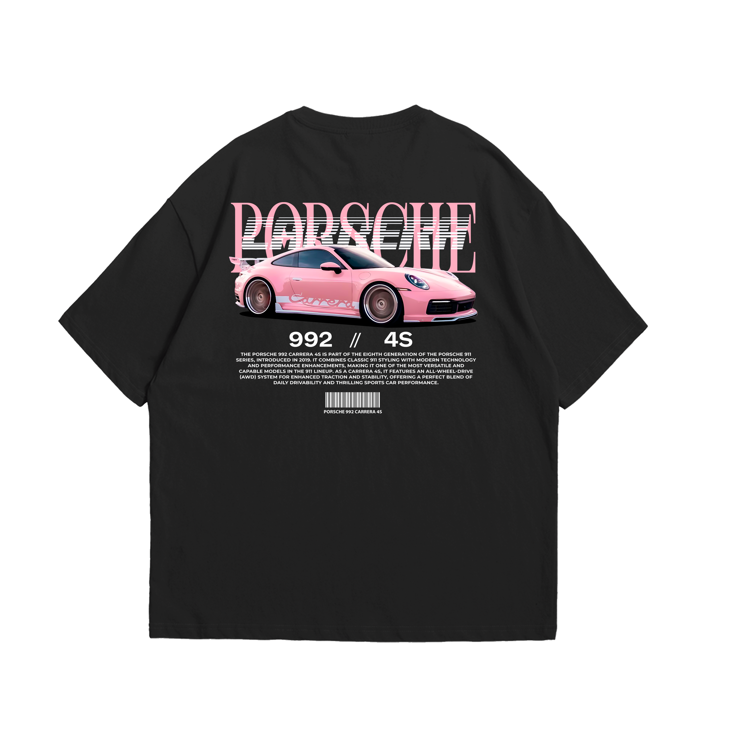 Camiseta Oversized Porsche Carrera