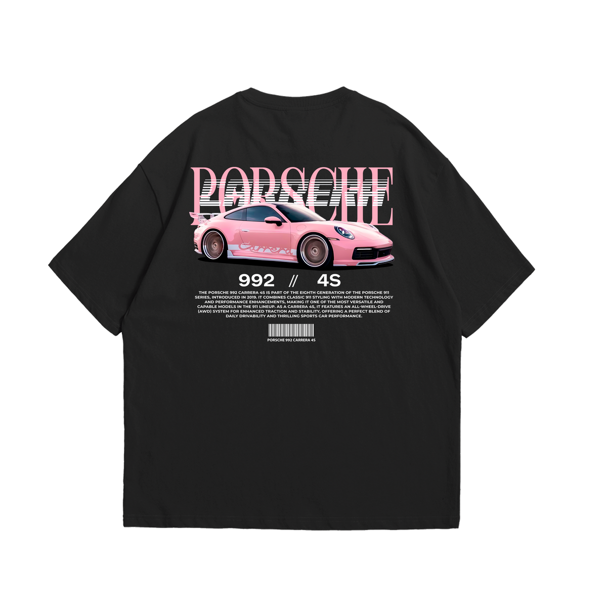 Camiseta Oversized Porsche Carrera