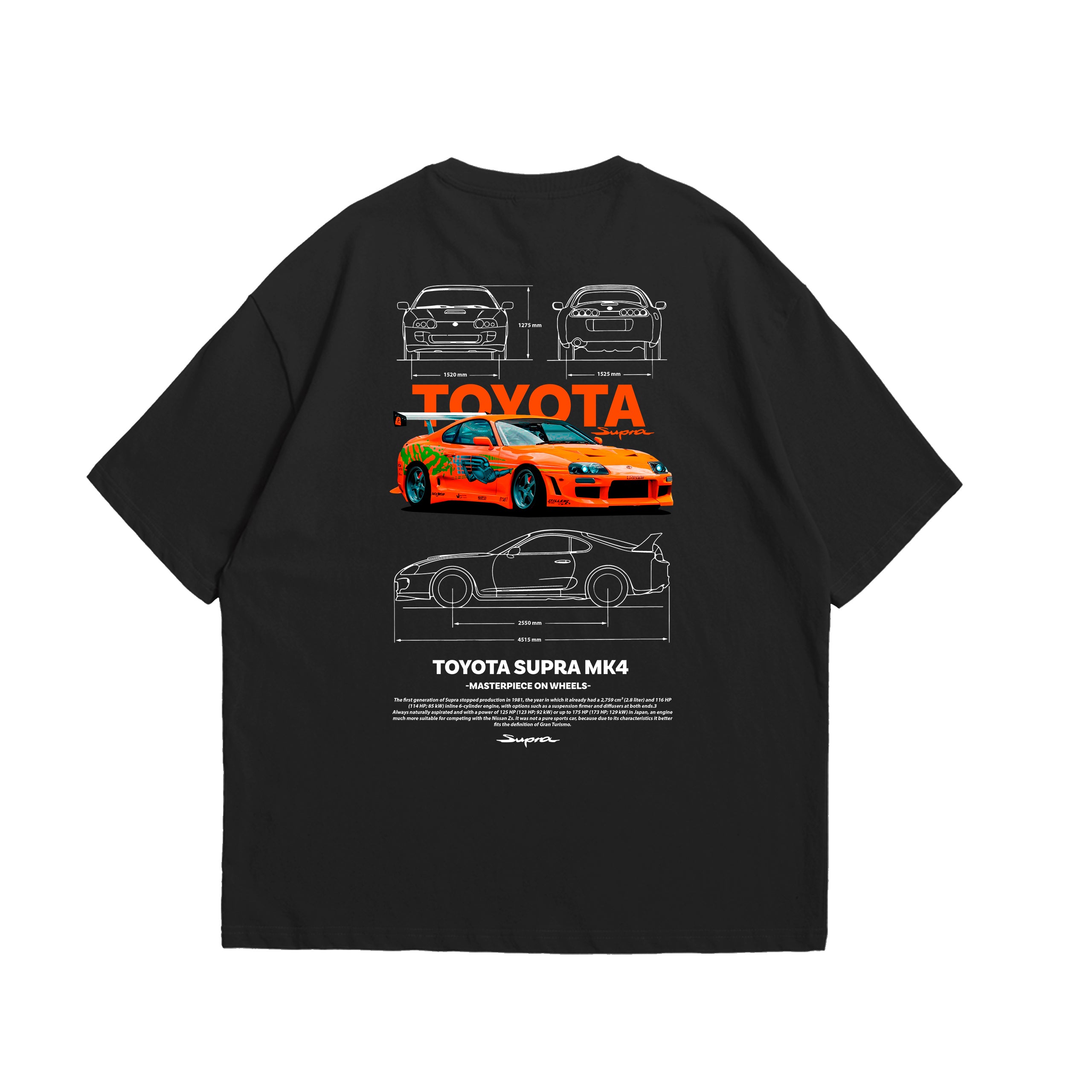 Camiseta Oversized Supra