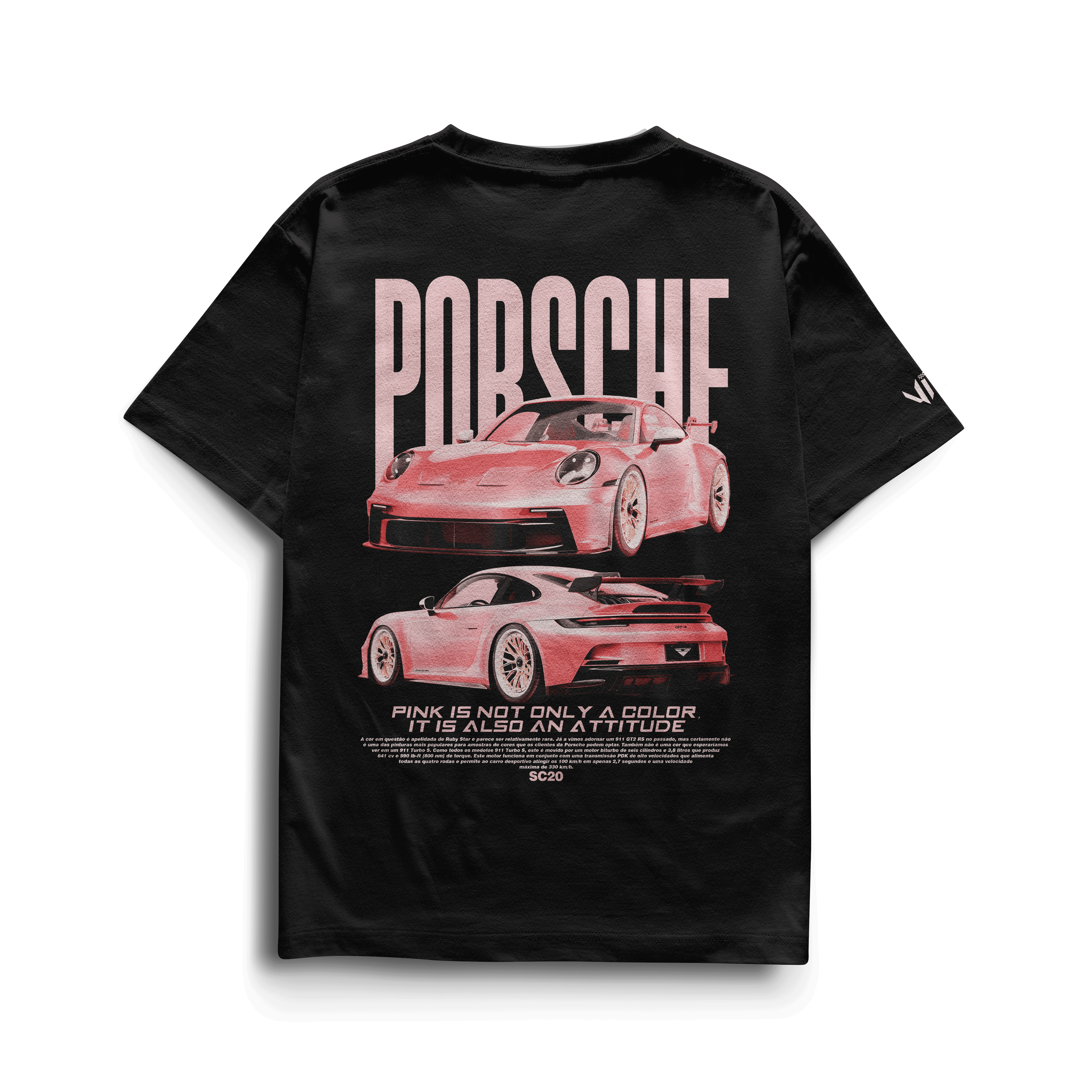 Camiseta Porsche Pink