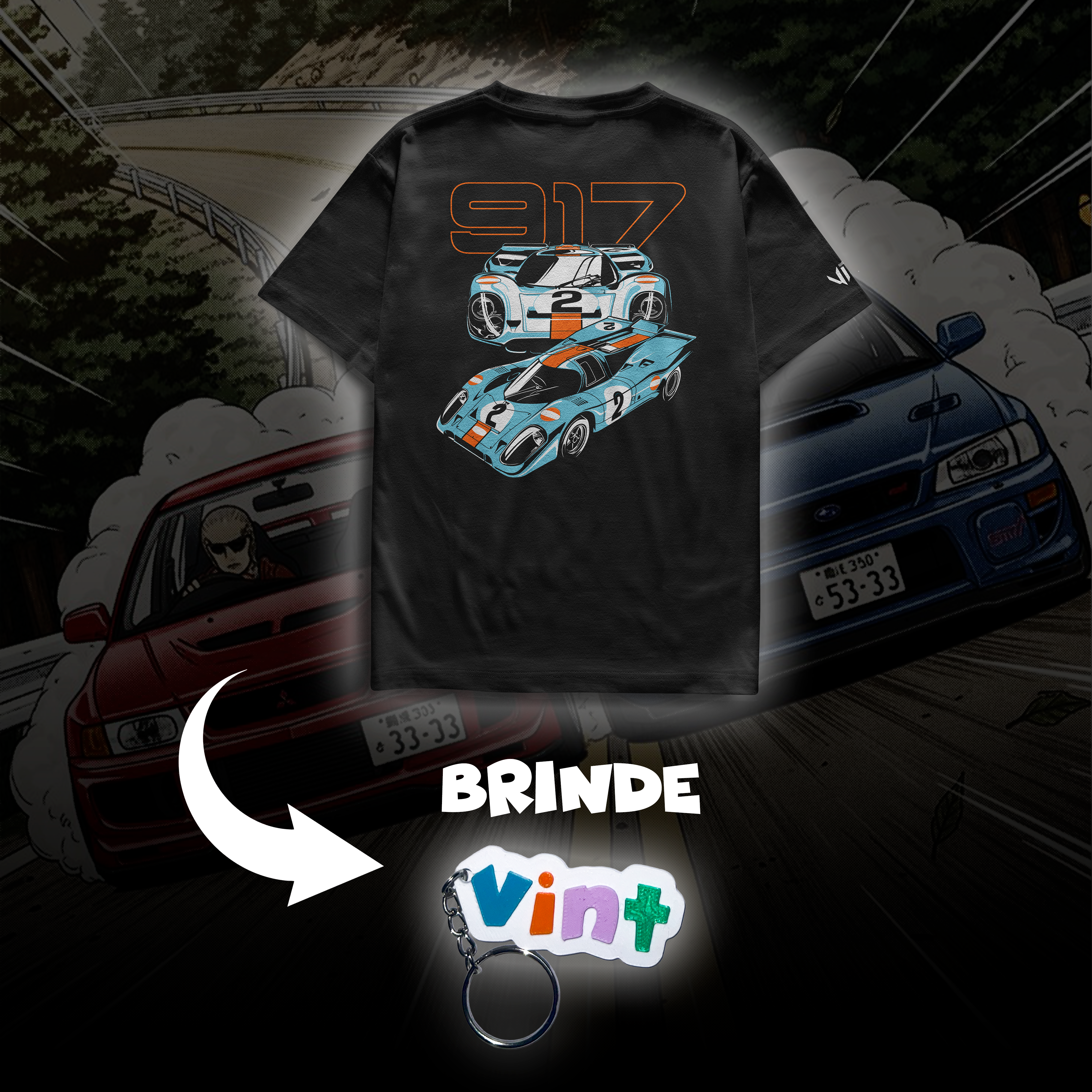 Camiseta Porsche 917