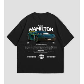 Camiseta Oversized Hamilton Cars