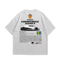 Camiseta Oversized Koenigsegg Agera R