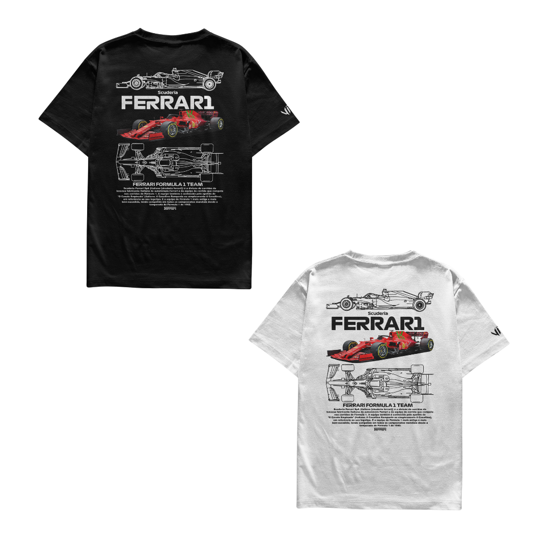 Camisetas Ferrari Scuderia Dupla
