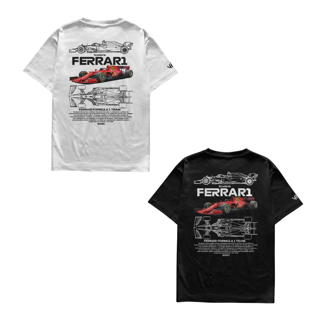 Camisetas Ferrari Scuderia Dupla