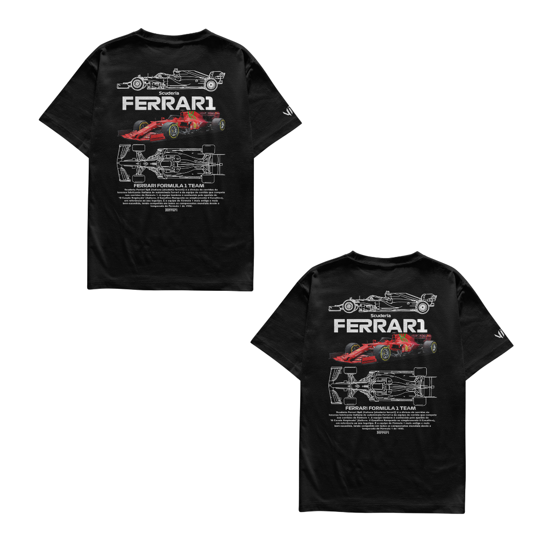 Camisetas Ferrari Scuderia Dupla