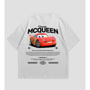 Camiseta Oversized McQueen Cars