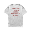 Camiseta Everything I Love - Blonde