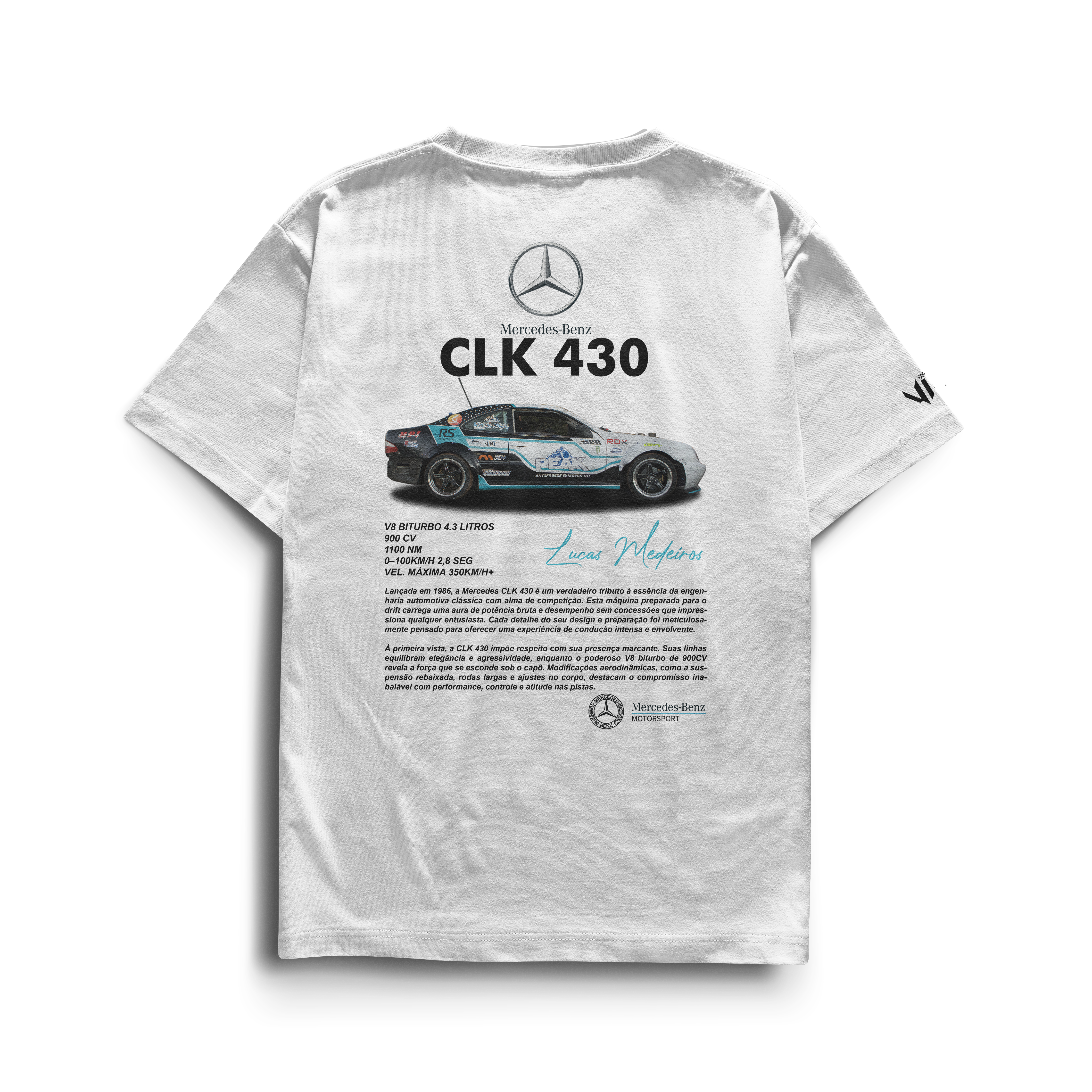 Camiseta Lucas Medeiros Club