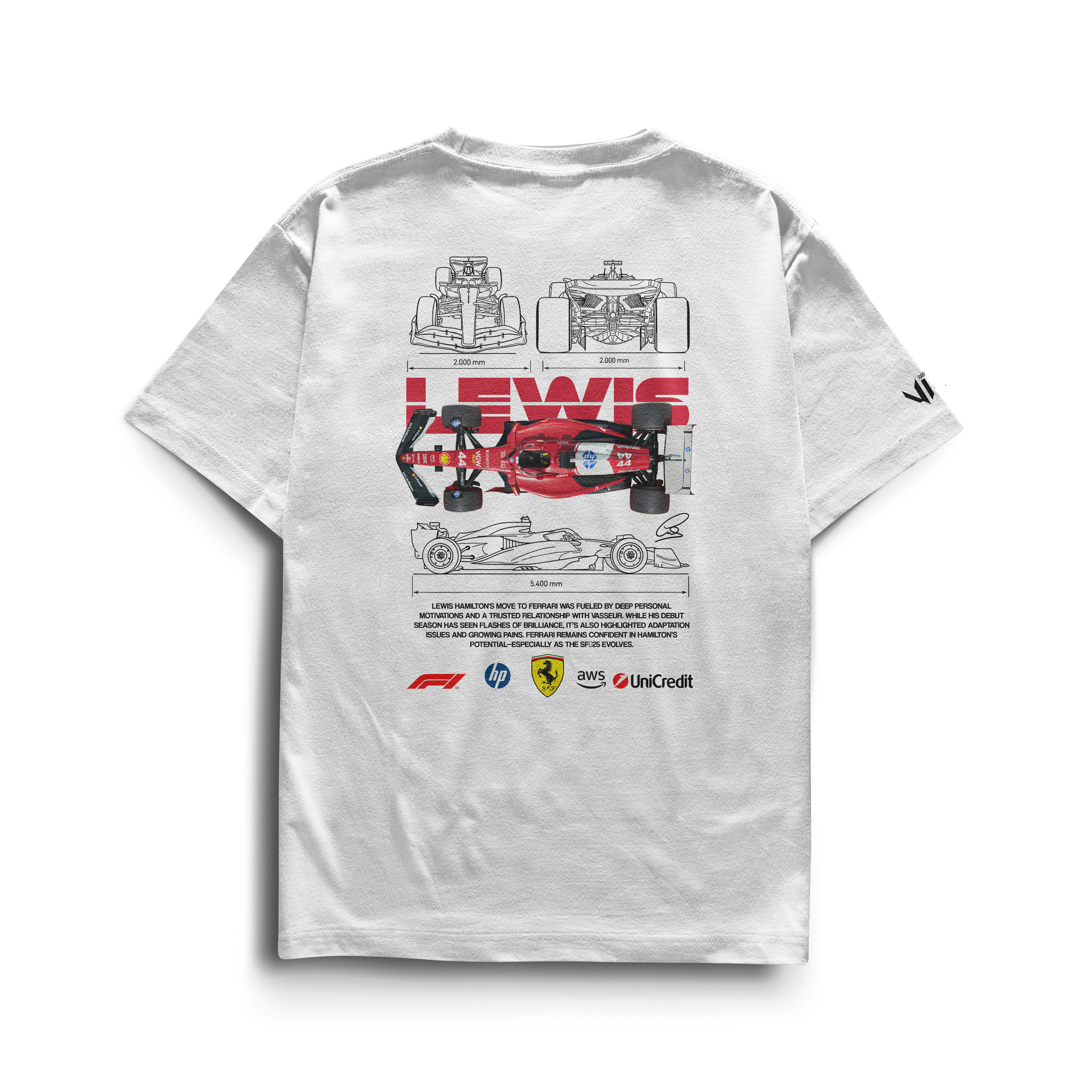 Camiseta Lewis Hamilton