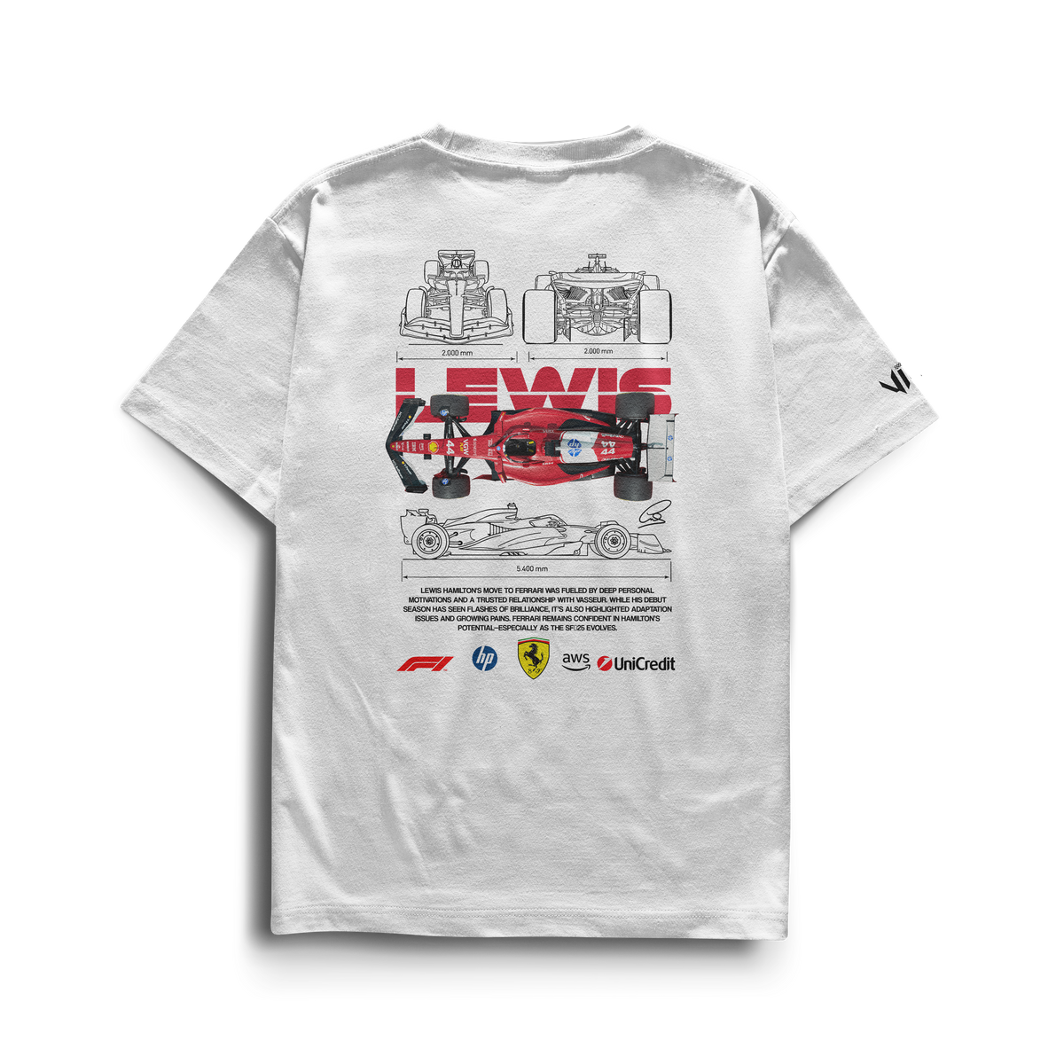 Camiseta Lewis Hamilton