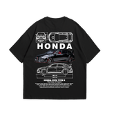 Camiseta Oversized Civic Type R