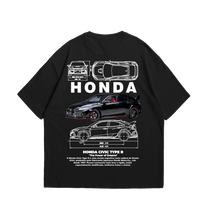 Camiseta Oversized Civic Type R