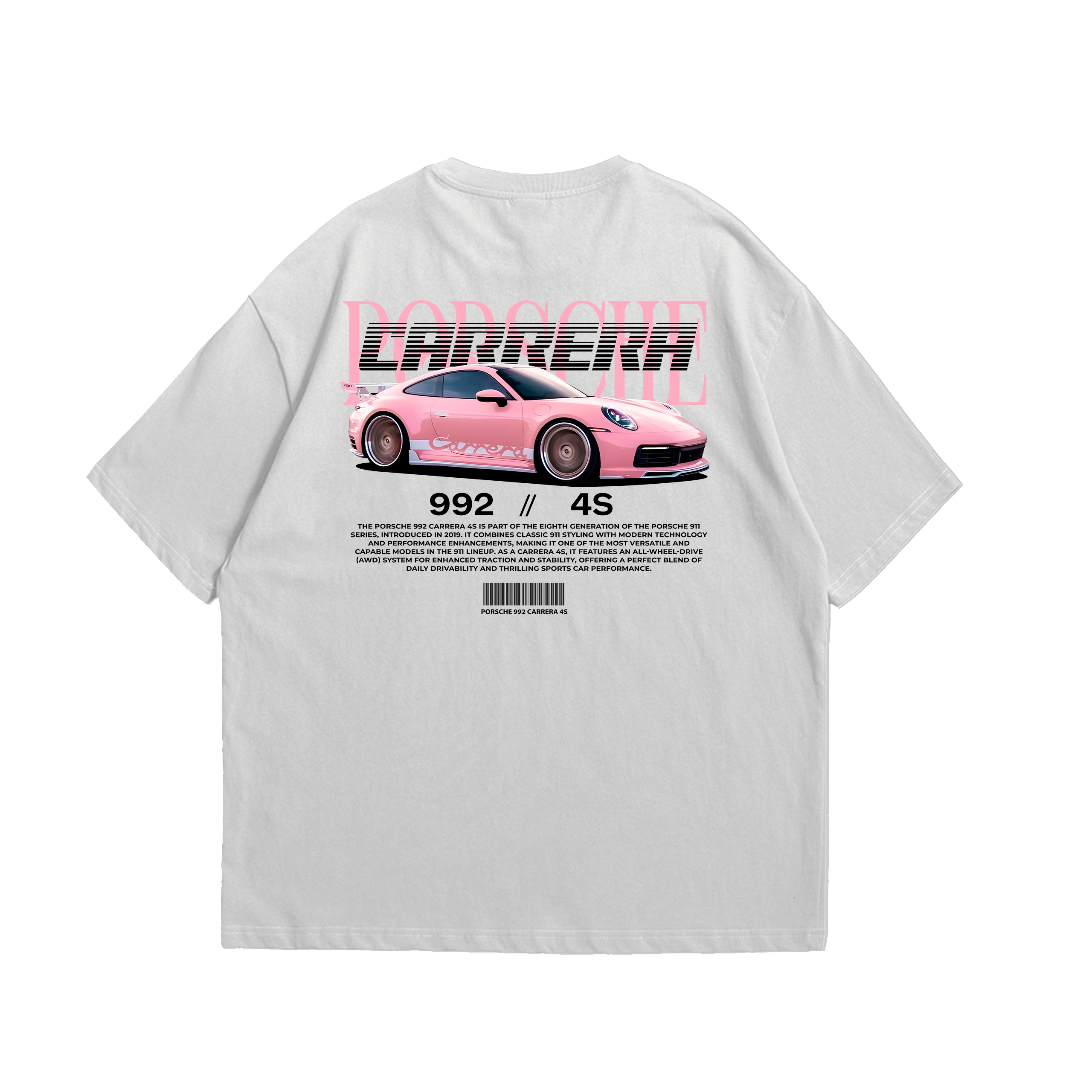 Camiseta Oversized Porsche Carrera
