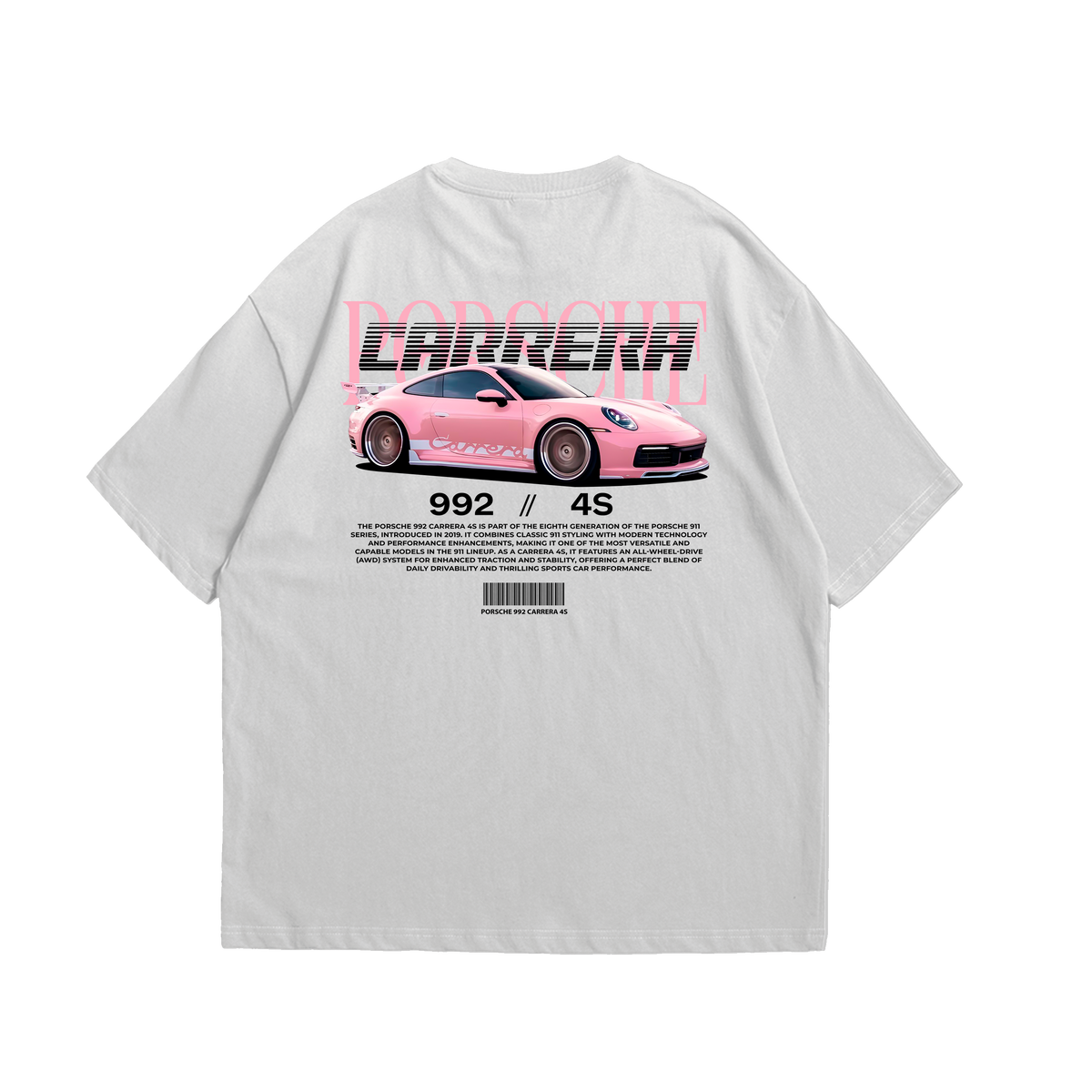 Camiseta Oversized Porsche Carrera