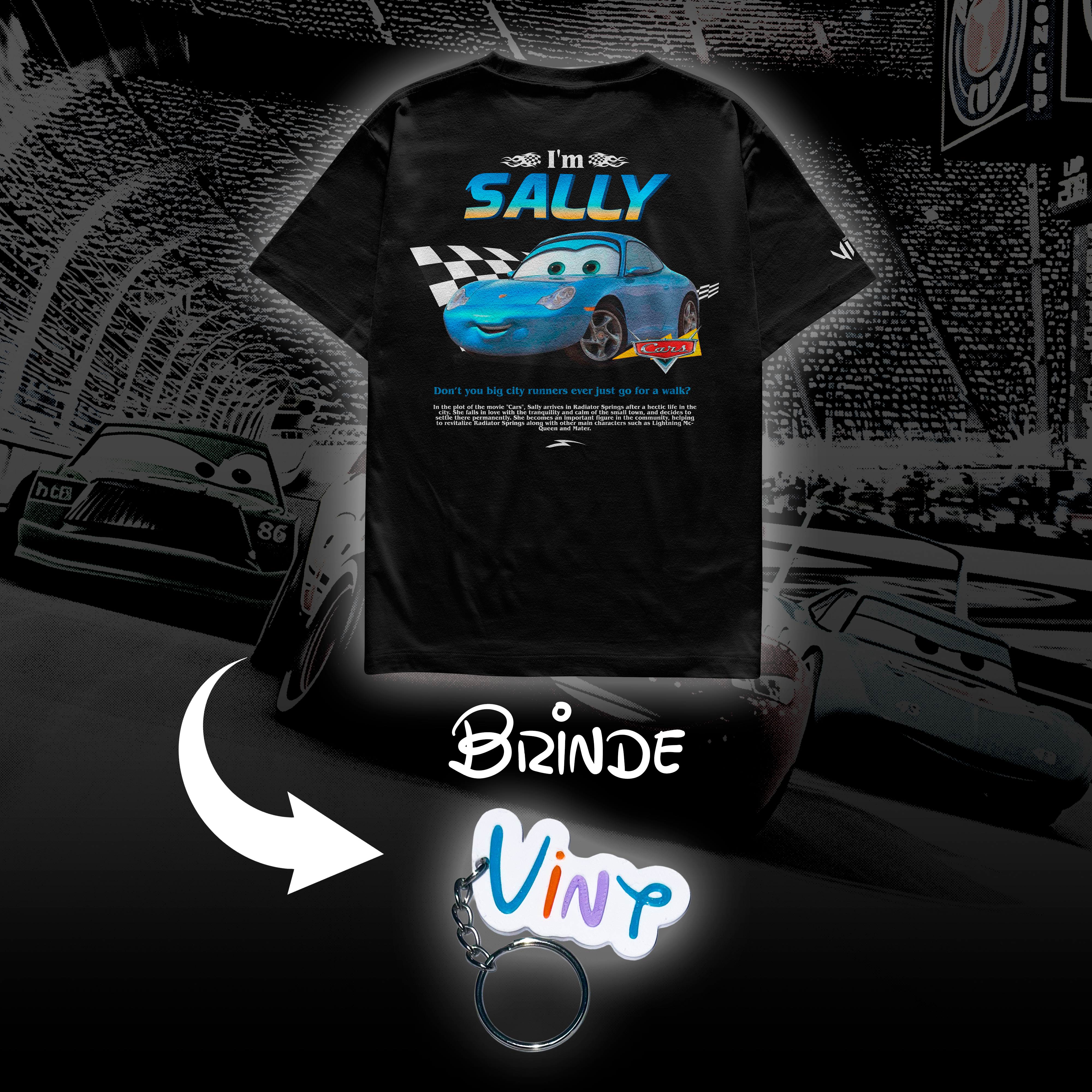 Camiseta I'm Sally Cars