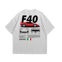 Camiseta Oversized Ferrari F40