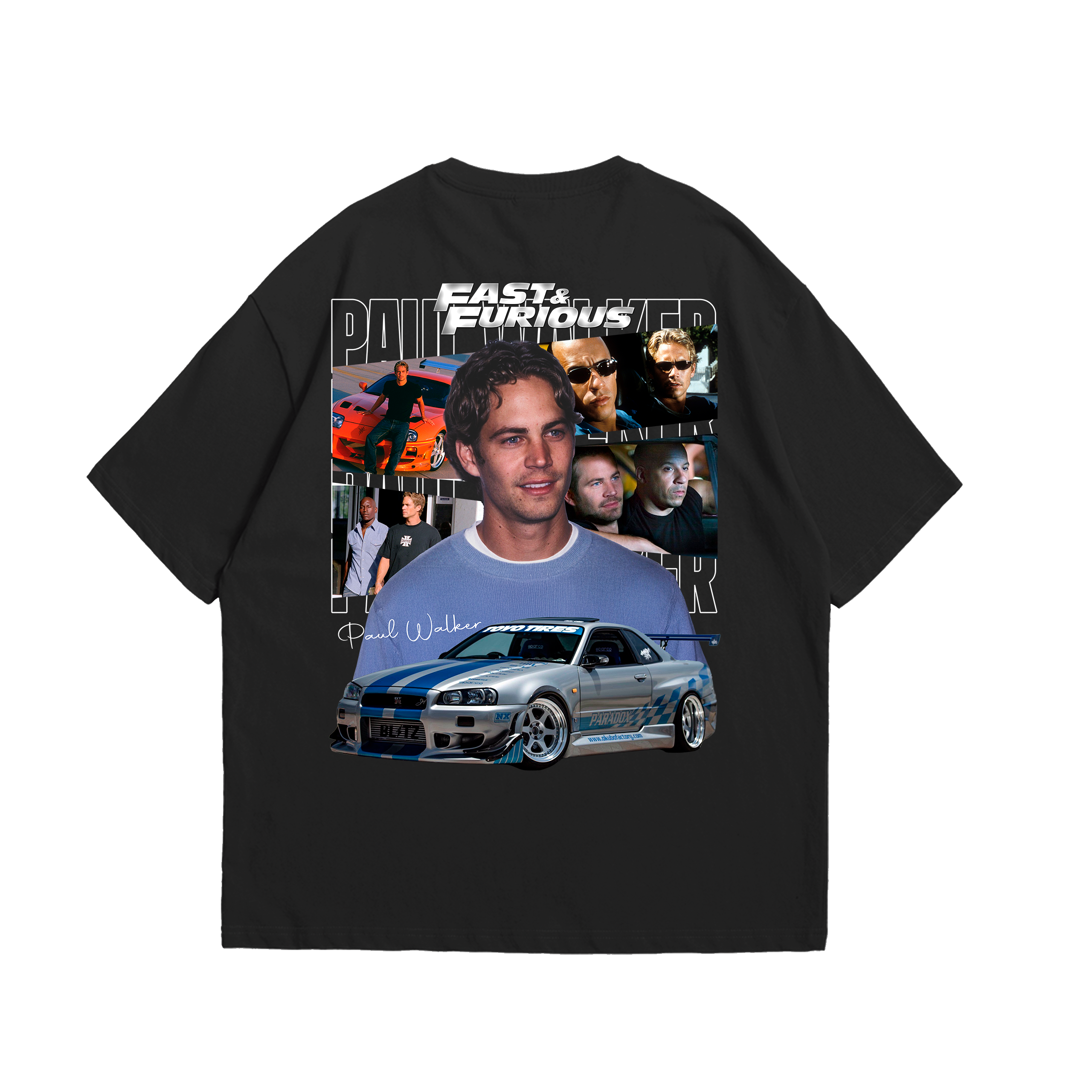 Camiseta Oversized Velozes e Furiosos