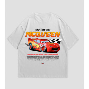 Camiseta Oversized I'm McQueen Cars