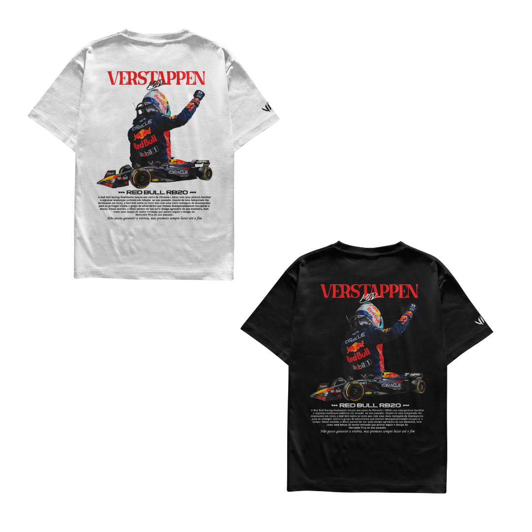 Camisetas Verstappen e Verstappen