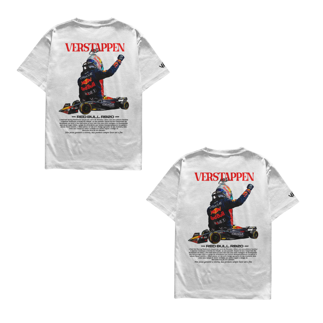 Camisetas Verstappen F1 Dupla