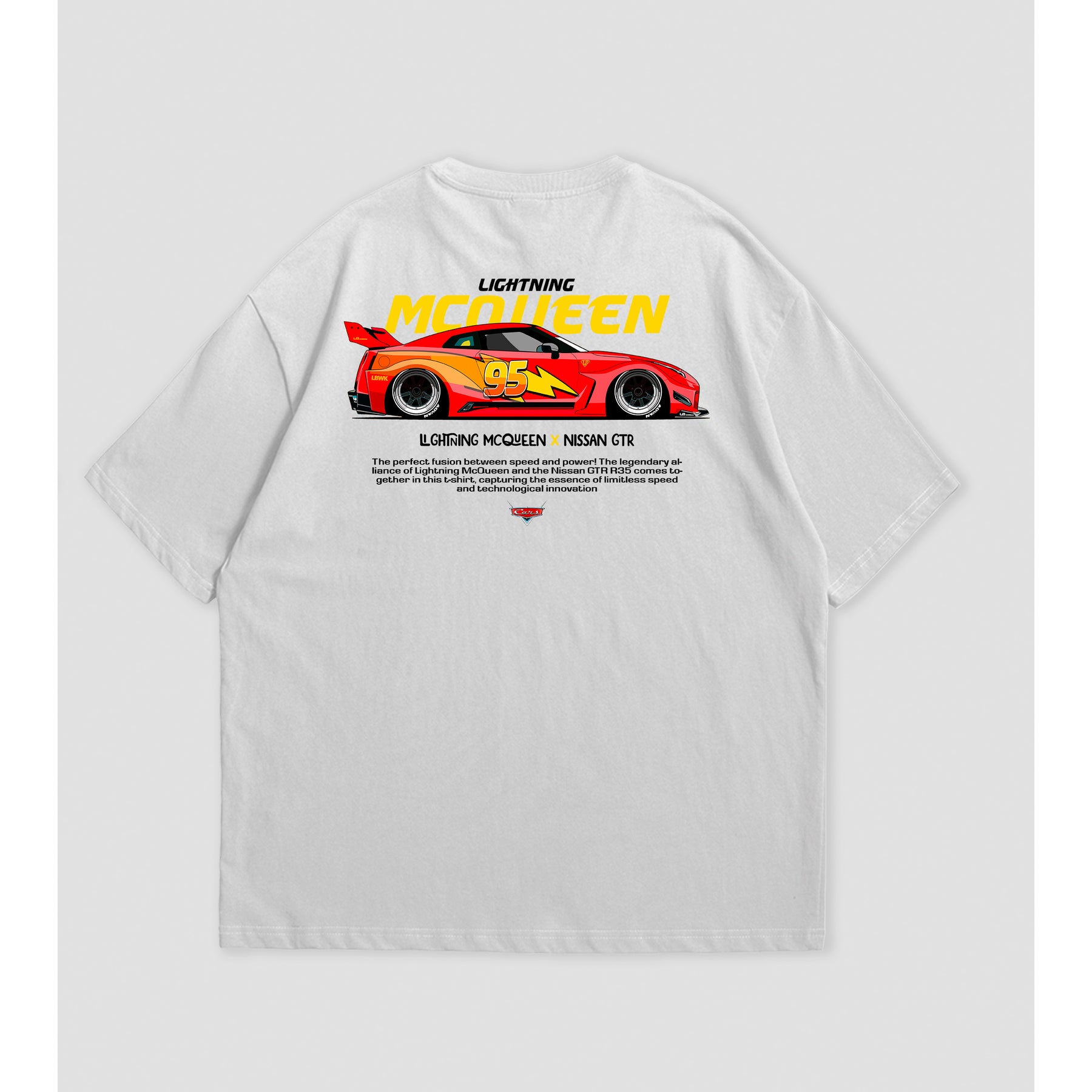 Camiseta Oversized McQueen X GTR